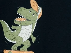 Name It sweatshirt dark sapphire skater dino